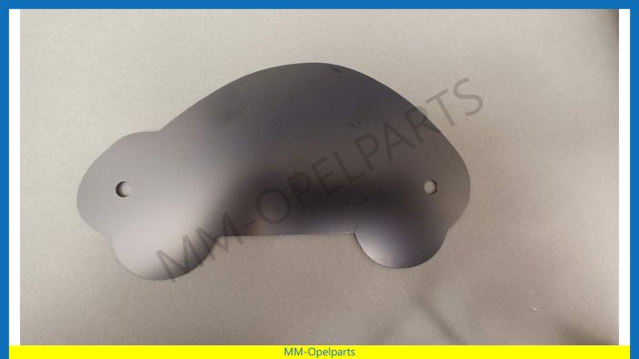 Aluminum plate Car 210 x 116 mm KTL Coated