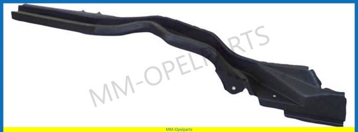 Lengthwise member, rear, w/fitting, for subframe, right