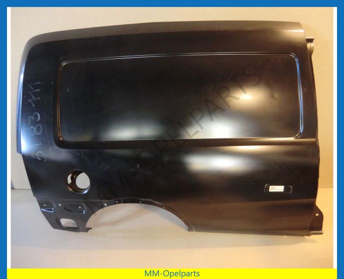Rear panel right (Not for fixed rear side window or sliding door)
