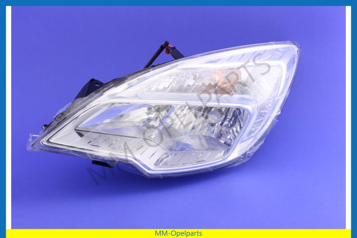 Koplamp links heldere lens