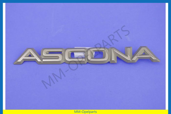 Emblem, ASCONA, grey