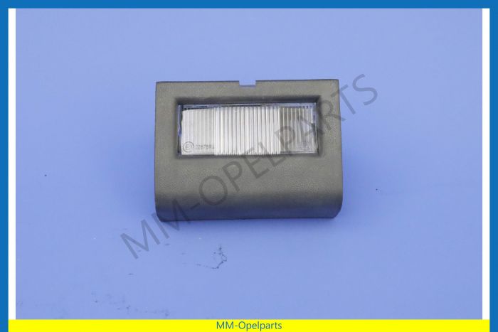 Licence plate light blue/gray  until Vin-number L1999999