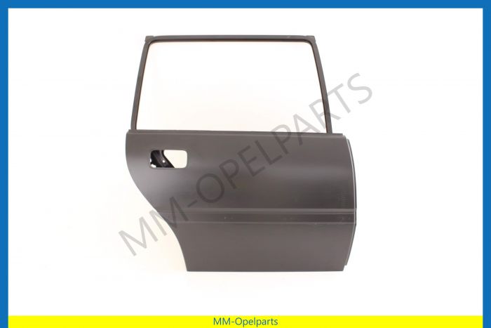Rear door, right, with welding bolts, without pipe inside