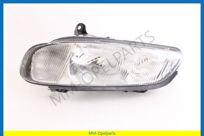 Headlight, left, (RH Traffic), Ident YW