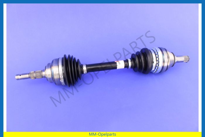 Drive shaft, complete, without impulse sender, left