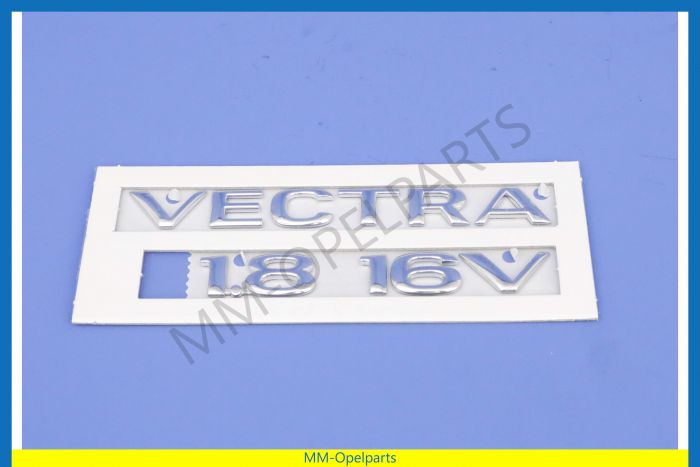 Name Plate Vectra 1,