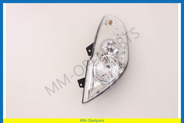 Headlight, left (left-steering)