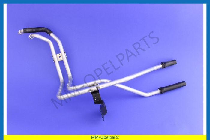 Hose, inlet & outlet (for additional heater, fuel fired)