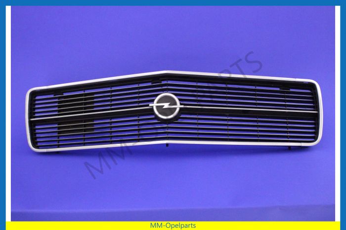 Grille, black, silver Diesel
