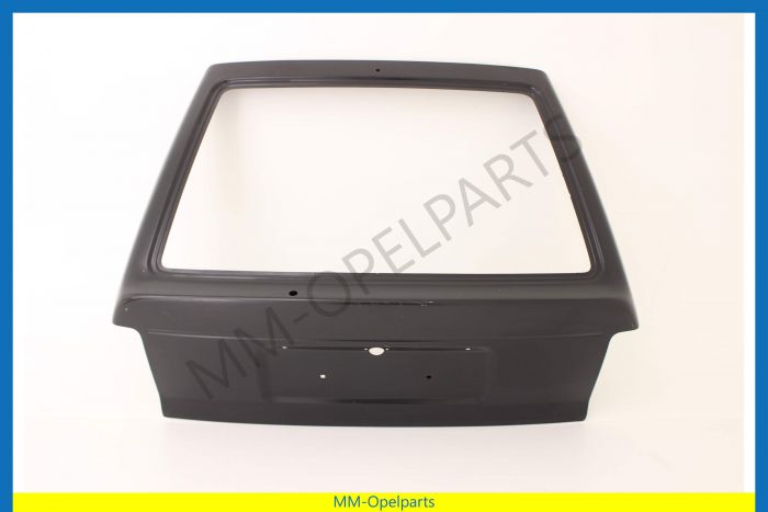 Tailgate, with hole for wiper