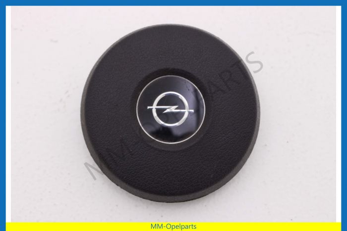 Claxon pushbutton, Round with emblem