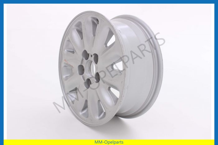 Rim, aluminium, 6J x 15  ET39 (IDENT HV)
