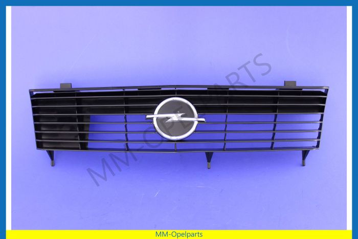 Grille black with chrome emblem  1.3N,S/1.6N,S/1.8E