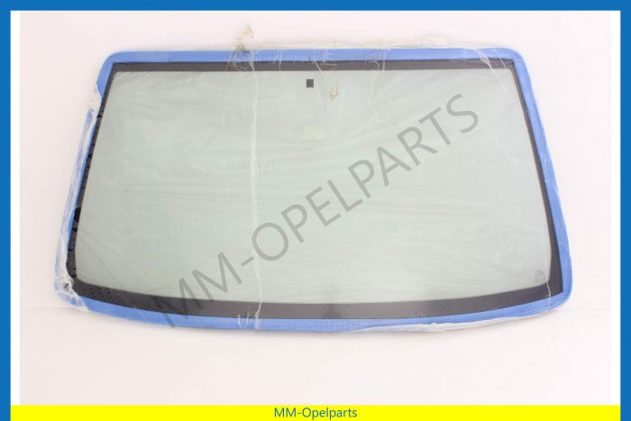Windscreen, green tinted, laminated