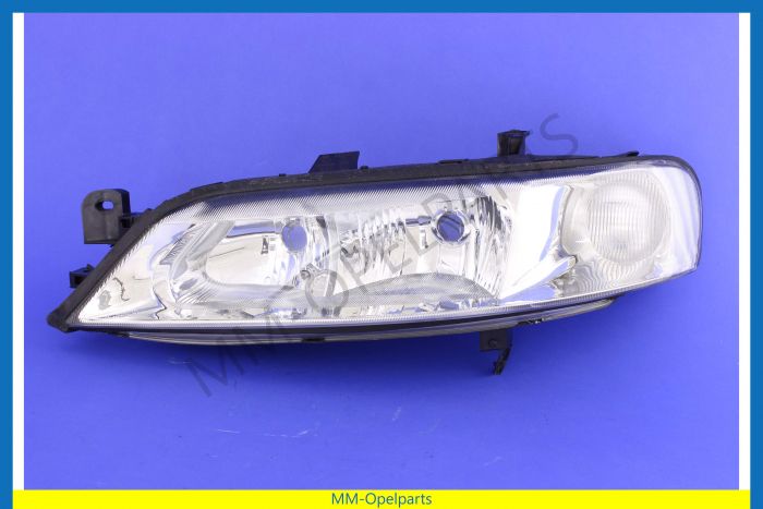 Headlight H7/H7, left (right hand traffic) Ident FG, Carello