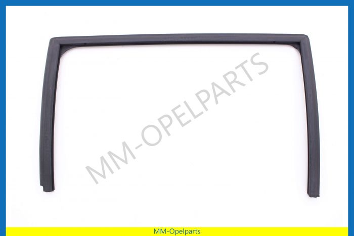 Sealing, rear door window, right, outer