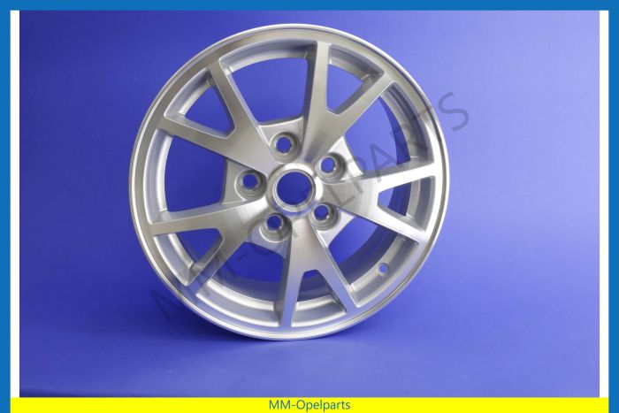 Rim, aluminium, 6,5J X 16", ET41, Ident SLC