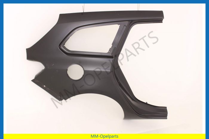 Side panel, right (without weatherstrip fixing holes)
