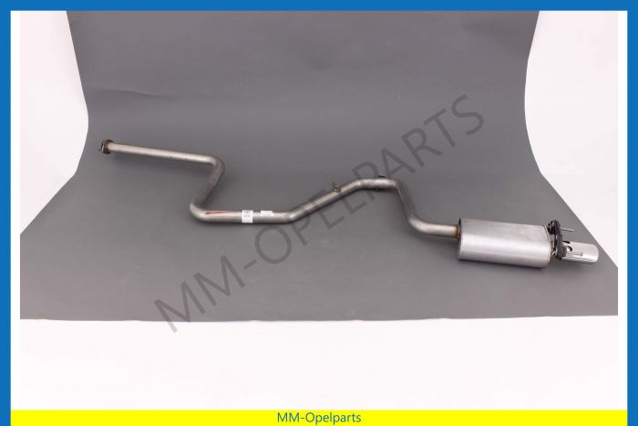 End pipe Muffler Hatchback until Vin-number  K1999999  Ident AC5W