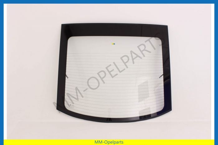 Rear window, clear, heated