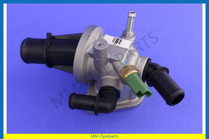 Thermostat body, with gasket