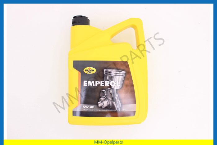 Motor oil synthetic SAE 5W40  5ltr
