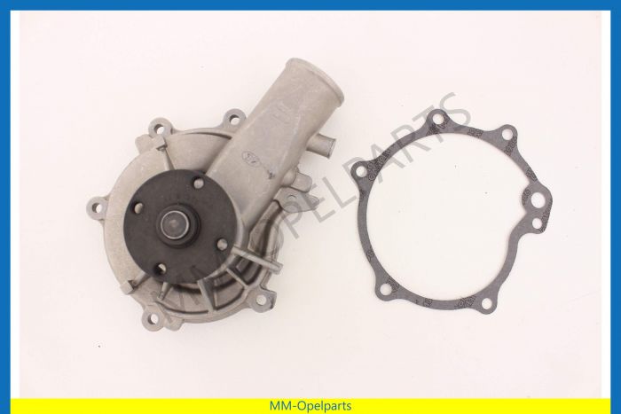 Water pump, without pulley, with gasket 