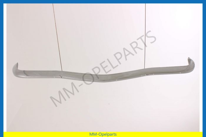 Frontbumper chrome with holes for protective strip