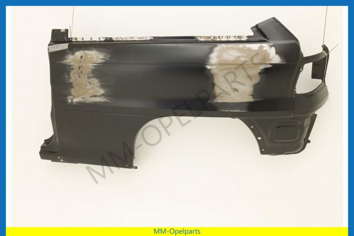 Rear wing, left, with antenna hole