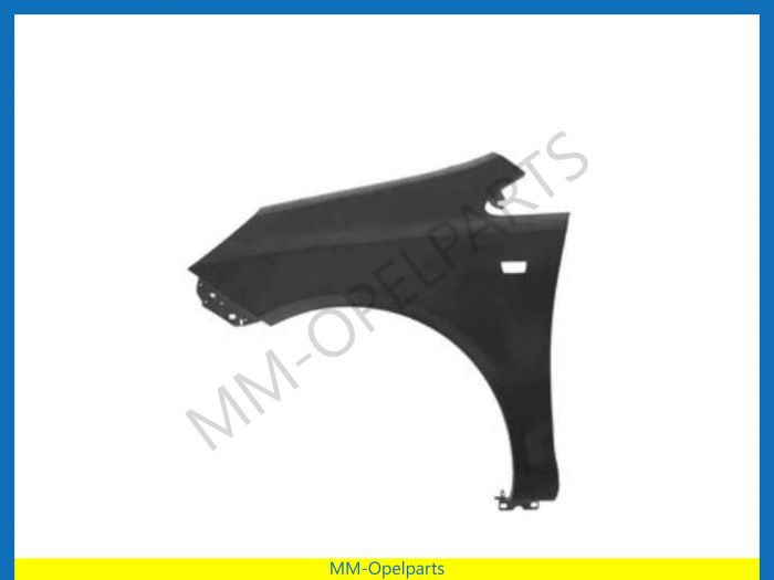 Front wing left Corsa 06-, with hole for side lamp