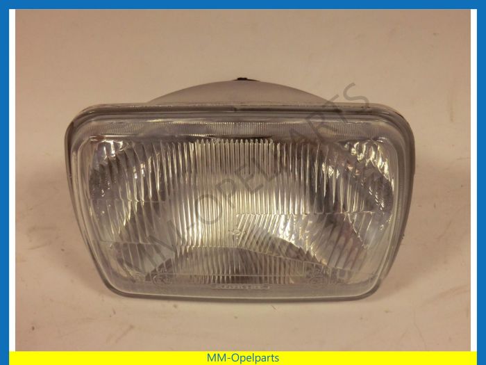 Headlight,  [lux]: 17,5, H4, width [mm]: 200, height [mm]: 142, without clearance light