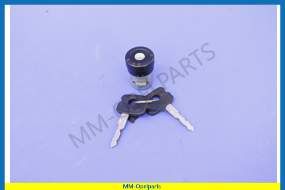 Lock, steeringwheel, 2 keys Till VIN 72501171, 71026750, 75008354