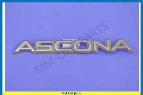 Emblem, ASCONA, grey