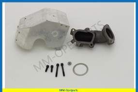 SET mounting parts, heat protection turbocharger