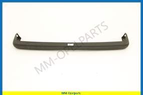 Rear bumper without reinforcement black  Hatchback CC