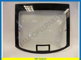 Rear window for 3rd brake light