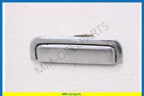 Door handle, outside, left, chrome