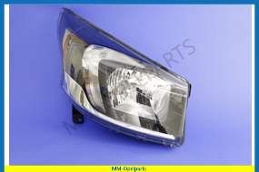 Headlight right (right side traffic)