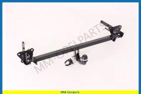 Towbar, fixed, without Wiringkit  Brink