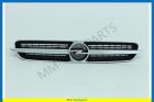 Grile black with chrome moulding 