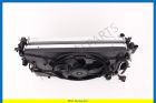 Complete radiator + Charge-air cooler + condenser + radiator fan