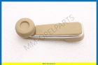 Handle window regulator  Beige with chrome moulding