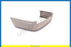 Rear bumper with carrier, dark brown/black, Caravan