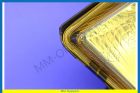 Headlight, SET [left+right], Yellow glass, Right traffic