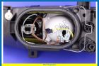 Headlight, SET [left+right], Yellow glass, Right traffic