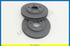 Brake discs, front, 278x32 MM, SET