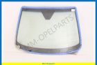 Windscreen, with shadeband, Ident GE, for rainsensor (withouth VIN plate area)
