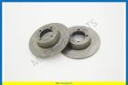 Brake discs, front, 238-mm x11-mm, Set
