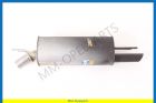 End silencer X20DTH U25TD, X25TD Sedan