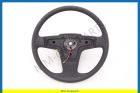 Steering wheel, 3 spokes, black (see info)